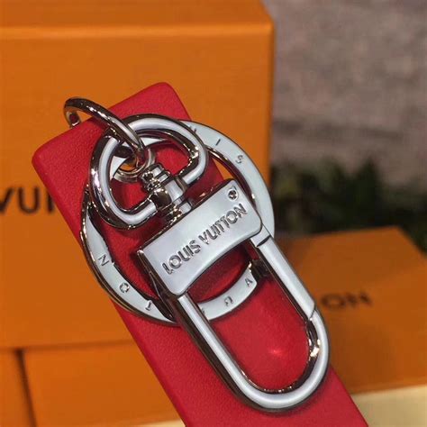 louis vuitton supreme keychain replica|authentic louis vuitton keychain.